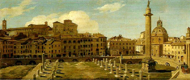 Charles Lock Eastlake view of the forum of trajan rome oil painting image